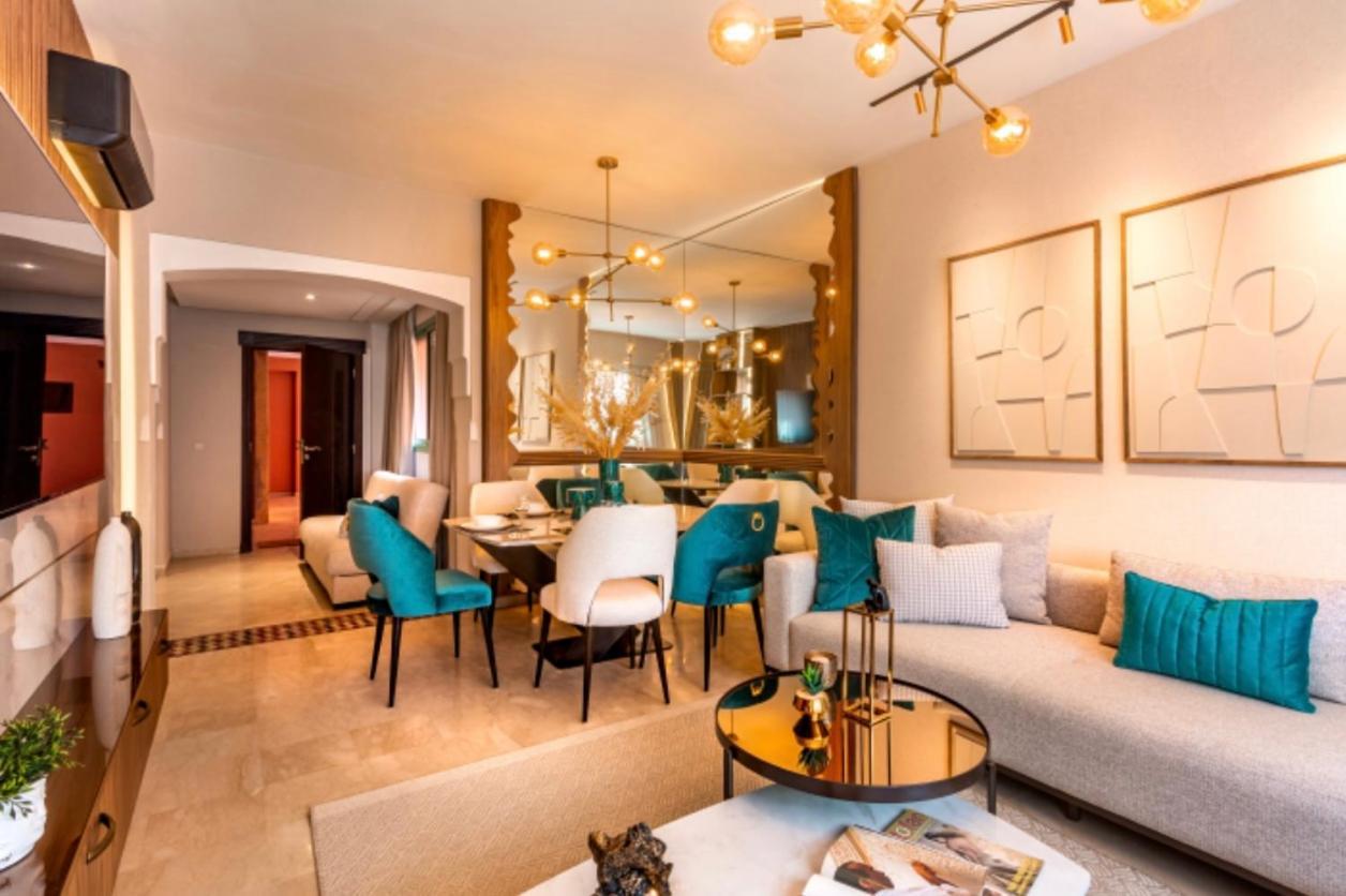 Logement De Luxe Avec Piscine, Hivernage Marrakesh Ngoại thất bức ảnh
