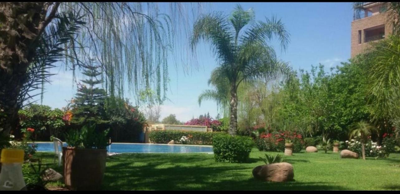 Logement De Luxe Avec Piscine, Hivernage Marrakesh Ngoại thất bức ảnh