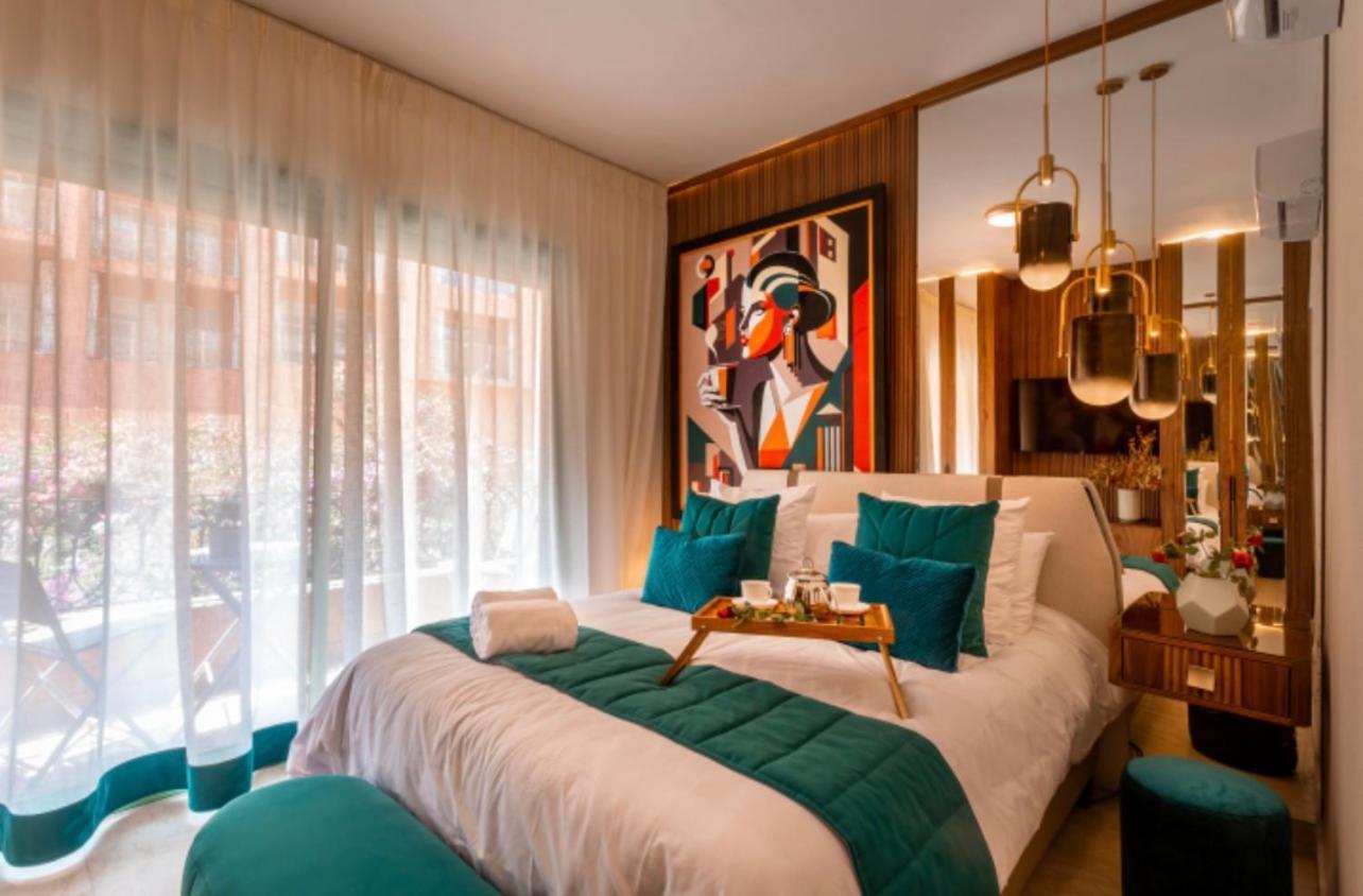 Logement De Luxe Avec Piscine, Hivernage Marrakesh Ngoại thất bức ảnh